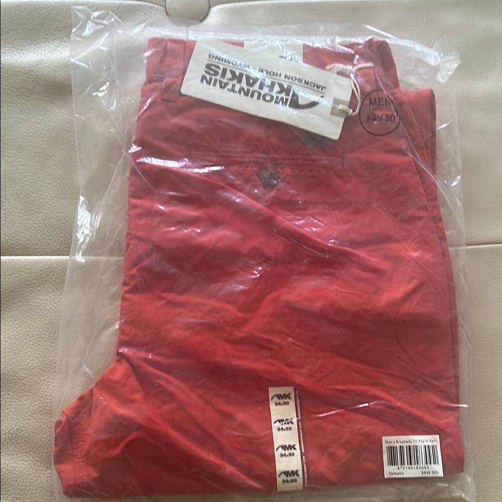 Mountain Khakis Red Pants
